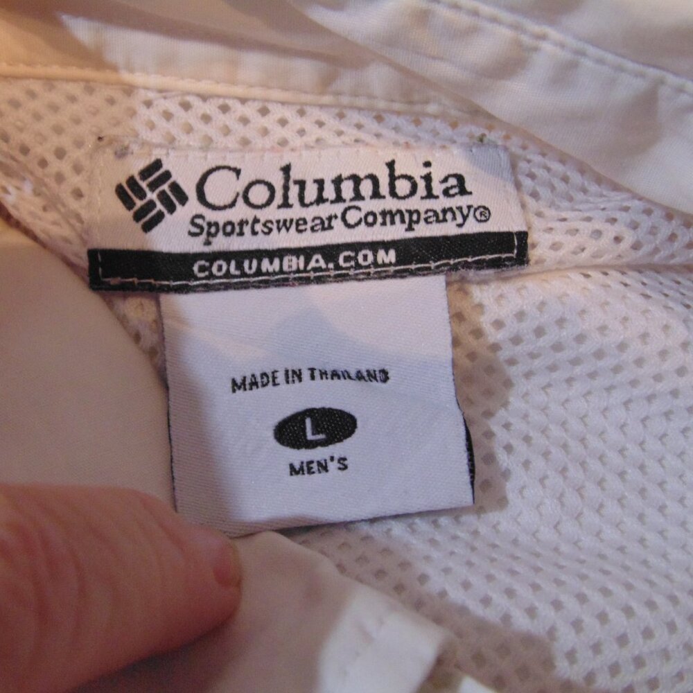 Columbia PFG Florida State Seminoles shirt men's large white short sleeve cotton - Picture 5 of 5